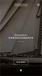Mobile Screenshot of paneraichronographs.com